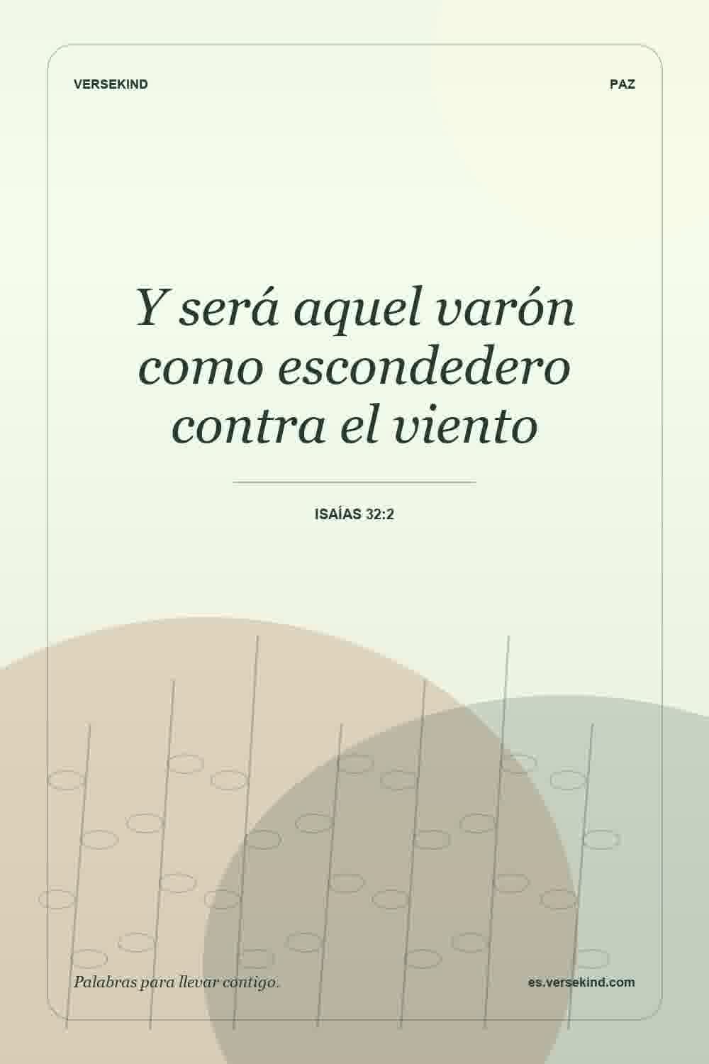 Y será aquel varón como escondedero contra el viento — Isaías 32:2