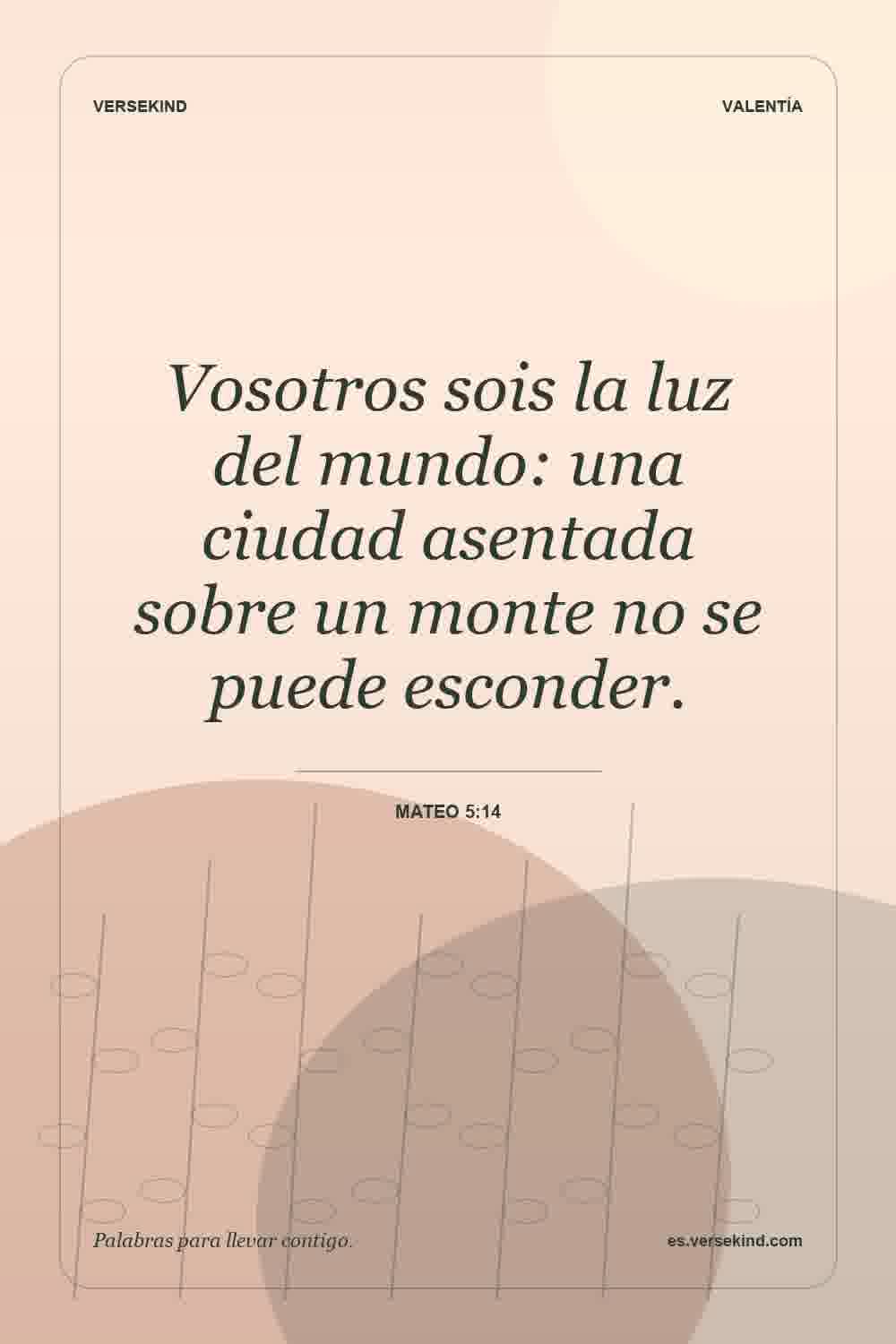 Vosotros sois la luz del mundo: una ciudad asentada sobre un monte no se puede esconder. — Mateo 5:14